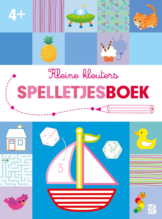 Standaard Uitgeverij - Kleine kleuters Spelletjesboek 4+
