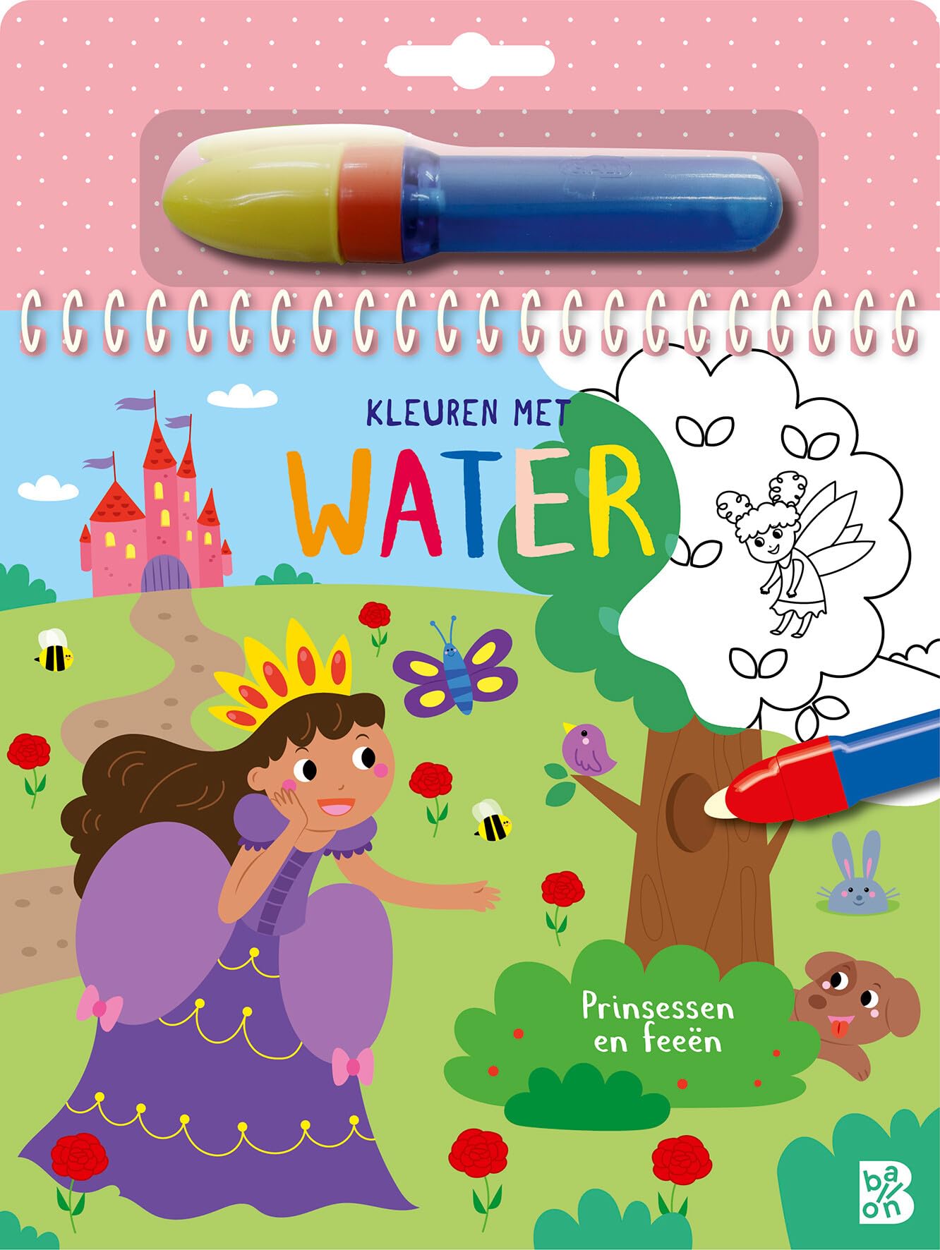Standaard Uitgeverij - Kleuren met Water - Prinsessen en Feeen