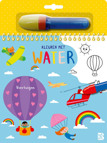 Standaard Uitgeverij - Kleuren met Water - Voertuigen
