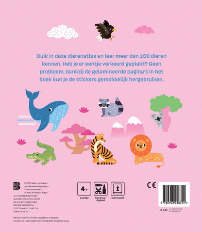 Standaard Uitgeverij - Mijn Docustickerboek - Dierenatlas