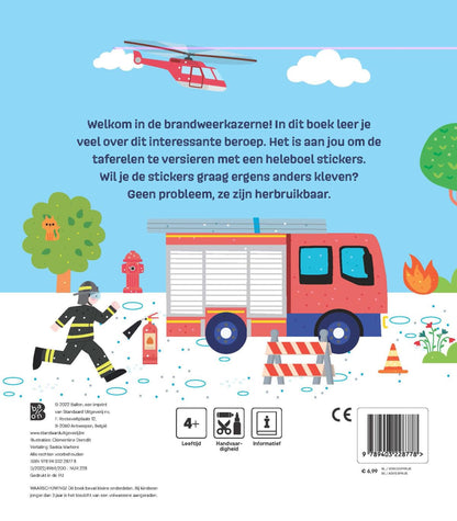 Standaard Uitgeverij - Mijn Docustickerboek - Brandweer