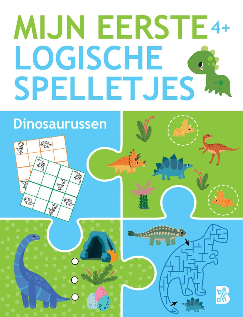 Standaard Uitgeverij - Mijn eerste logische spelletjes 4+ - Dino\`s