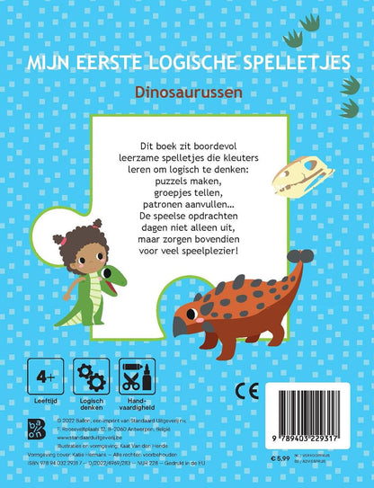 Standaard Uitgeverij - Mijn eerste logische spelletjes 4+ - Dino\`s