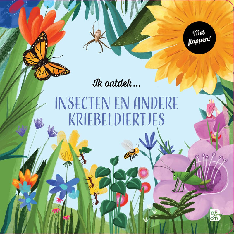 Standaard Uitgeverij - Flapjesboek - Ik ontdek insecten en andere kriebeldiertjes