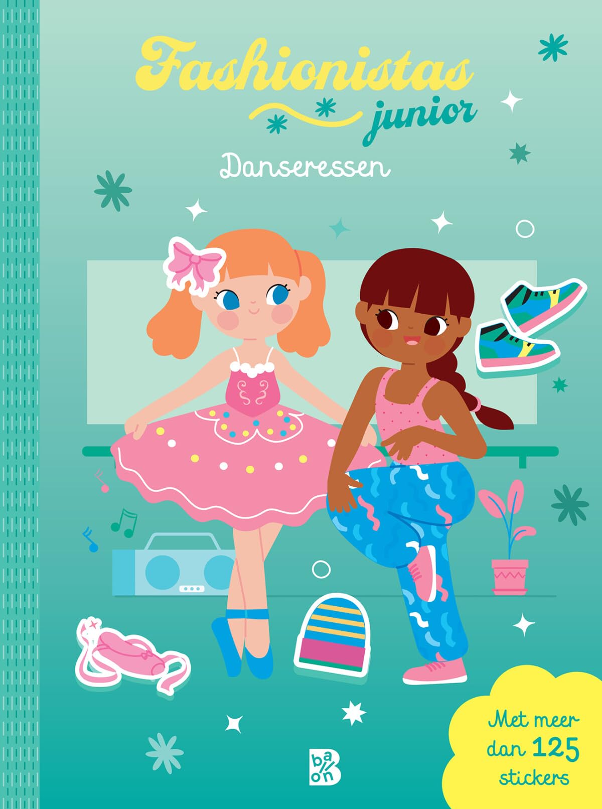 Standaard Uitgeverij - Stickerboek Fashionistas Junior Danseressen - 125 Stickers