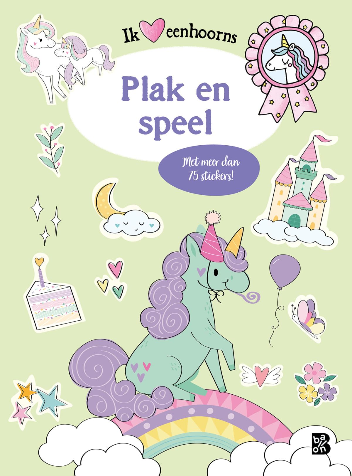 Standaard Uitgeverij - Eenhoorns Spelletjesboek met Stickers