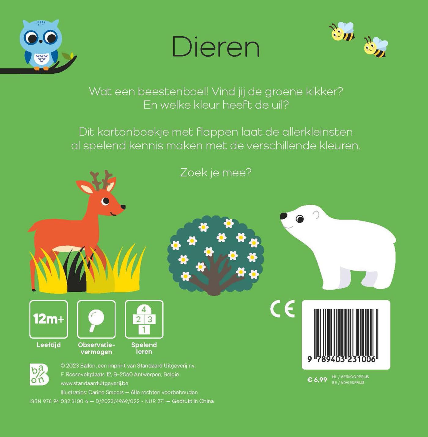 Wins Holland - Mijn eerste flappenboek - Dieren