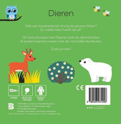 Wins Holland - Mijn eerste flappenboek - Dieren