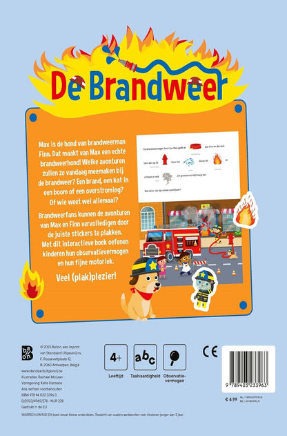 Standaard Uitgeverij - Verhalenplakboek Max Helpt de Brandweer