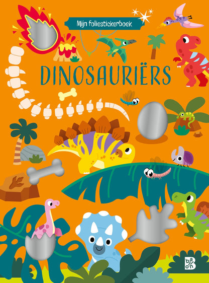 Wins Holland - Mijn Foliestickerboek Dinosauriers