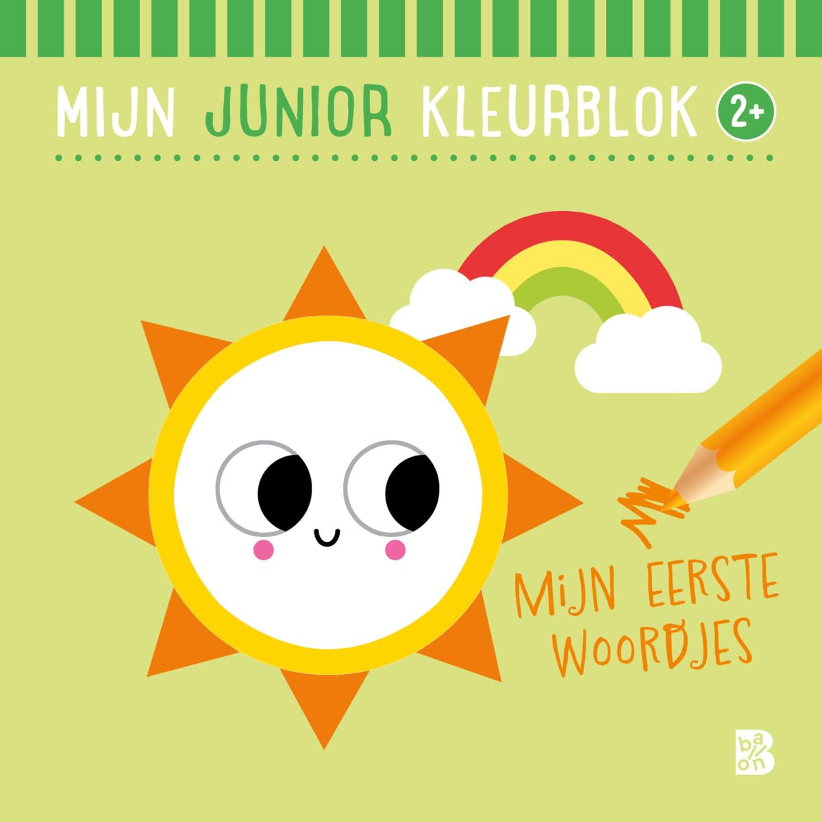 Standaard Uitgeverij - Mijn Junior Kleurblok - Mijn Eerste Woordjes 2+