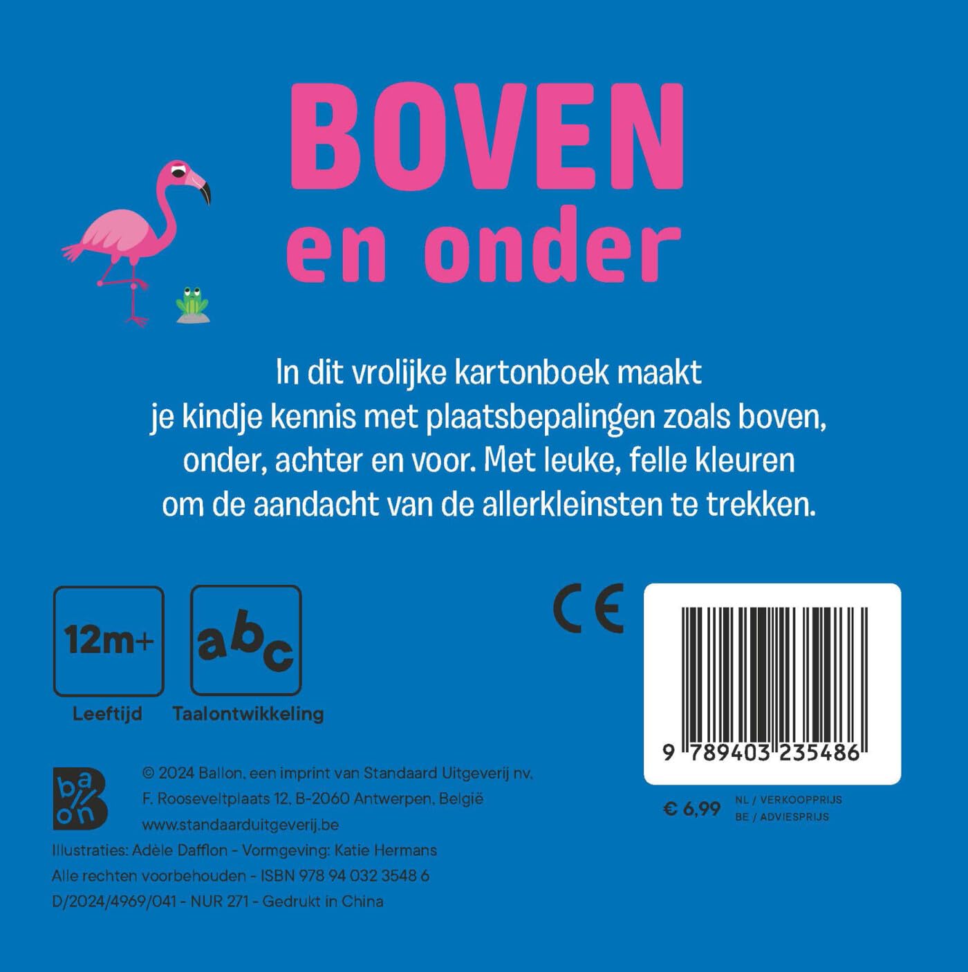 Standaard Uitgeverij - Kleine Kameleon - Boven en Onder 12m+