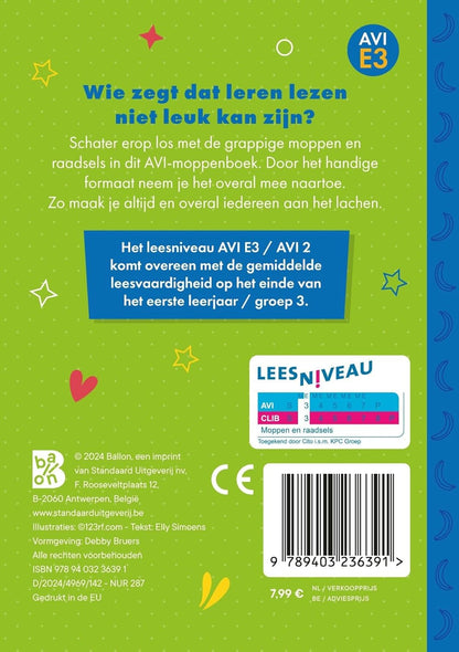 Standaard Uitgeverij - Mijn AVI-Moppenboek - AVI E3