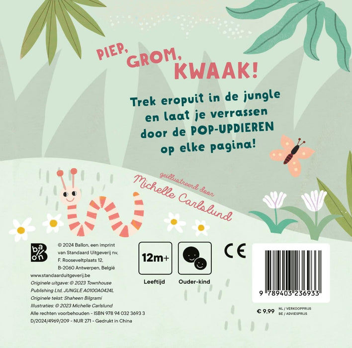 Standaard Uitgeverij - Mijn Eerste Pop-upboekje: In de Jungle 12m+