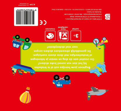 Standaard Uitgeverij - Stickerboek Sticker Fun -Voertuigen 200 stickers 3-4 jaar