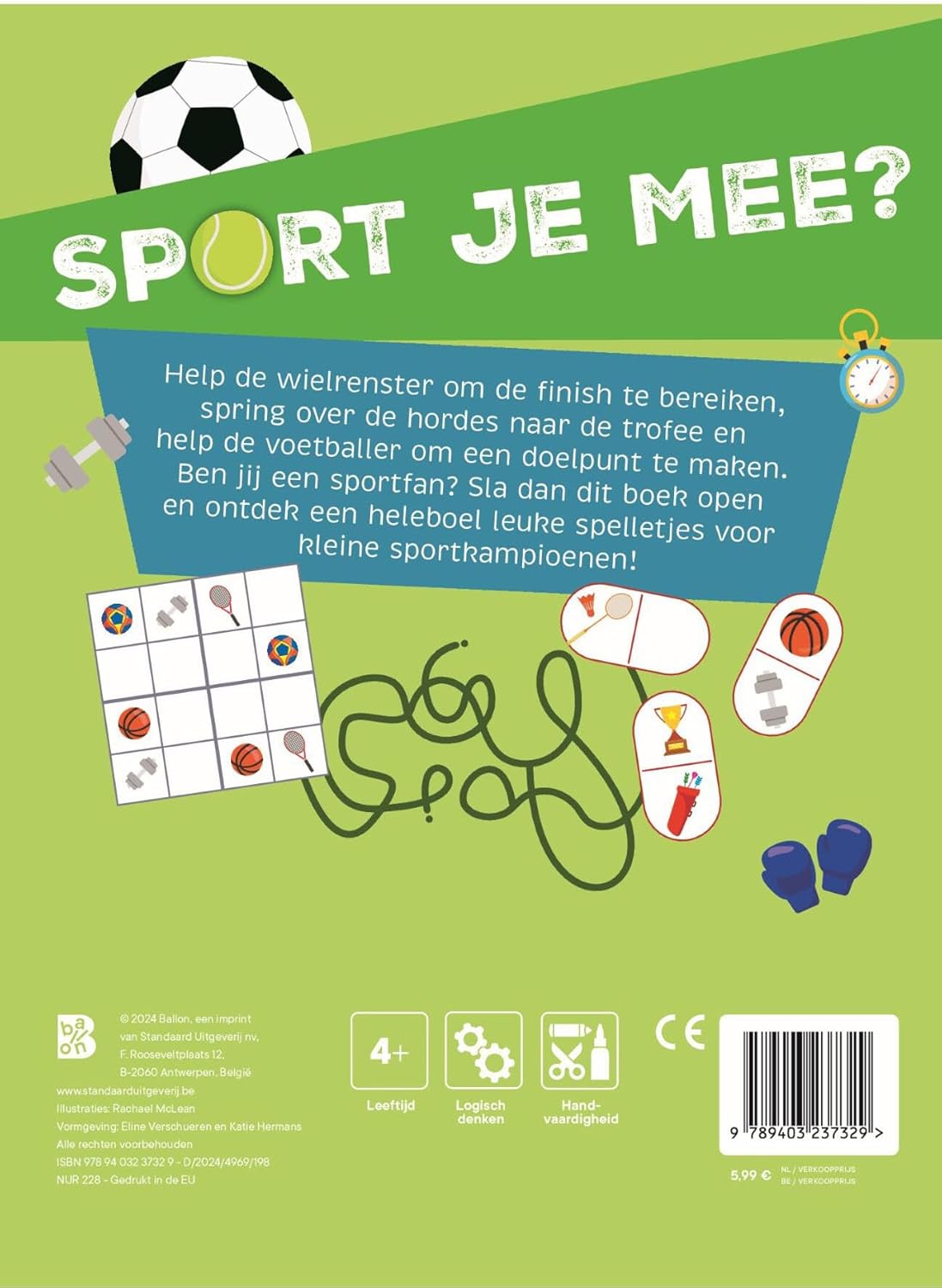 Standaard Uitgeverij - Sport je Mee? Spelletjesblok