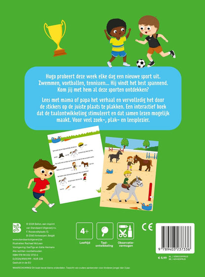 Sport je mee? Verhalenplakboek