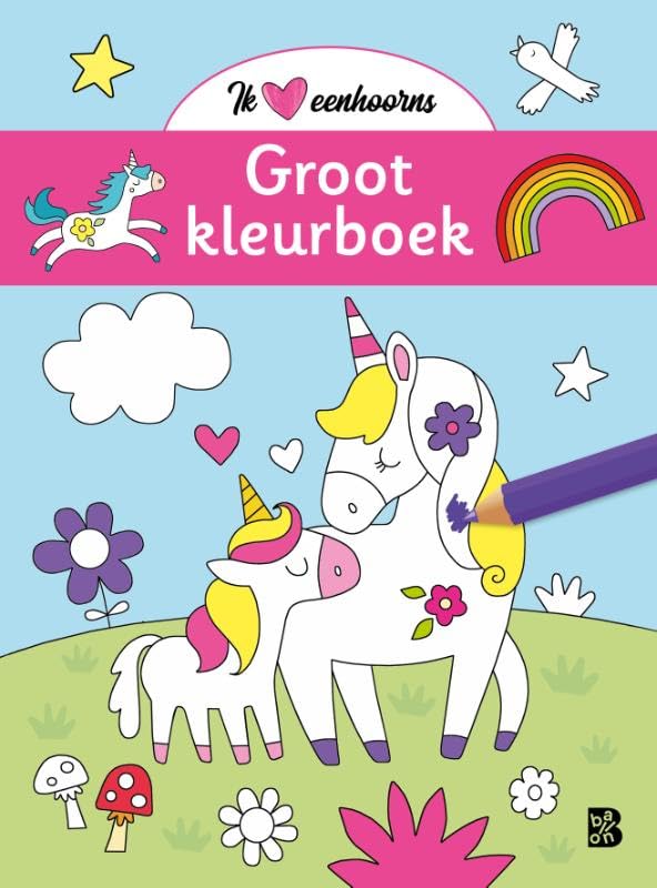 Standaard Uitgeverij - Groot kleurboek Eenhoorns