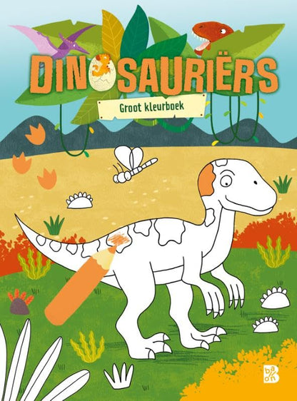 Standaard Uitgeverij - Groot Kleurboek Dinosauriers