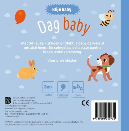 Standaard Uitgeverij - Kijkboekje Met Spiegeltje - Dag Baby!