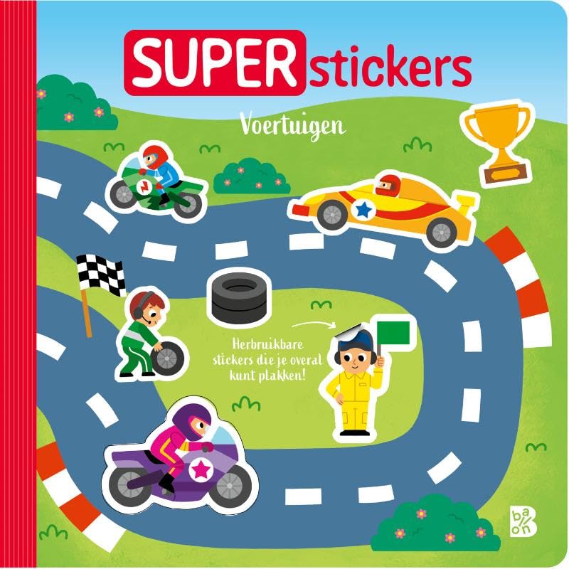 Standaard Uitgeverij - Superstickers - Voertuigen 18m+
