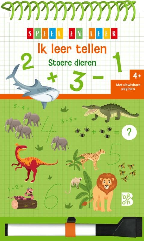 Standaard Uitgeverij - Ik Leer Tellen Stoere Dieren