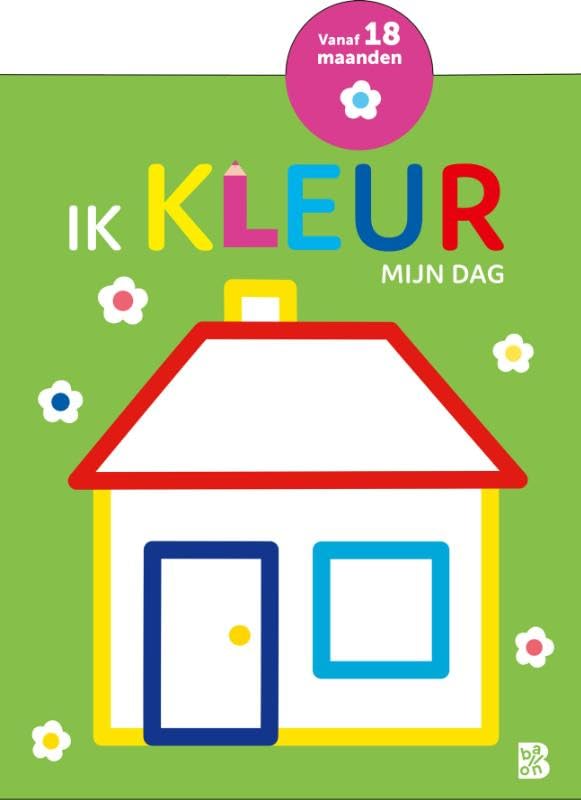 Standaard Uitgeverij - Mijn Allereerste Kleurboek - Ik kleur Mijn Dag 18m+