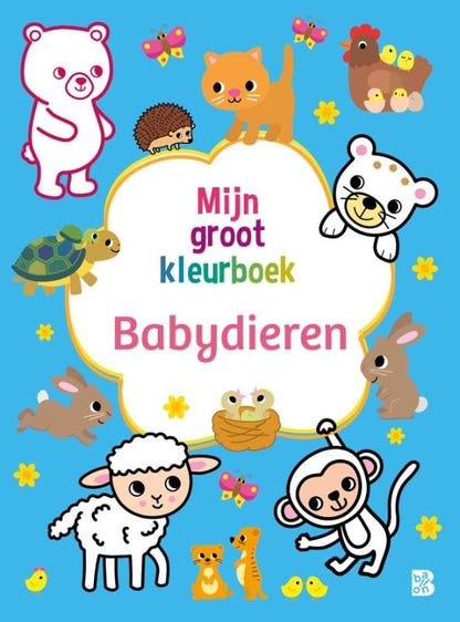 Standaard Uitgeverij - Mijn Groot Kleurboek - Babydieren