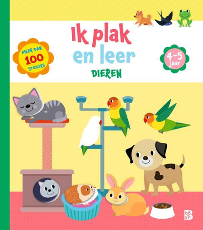 Standaard Uitgeverij - Ik Plak en Leer - Dieren 4-5 jaar