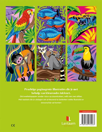 Lantaarn Publishers - Kleurgeheimen - Jungledieren