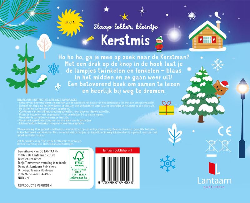 Lantaarn Publishers - Slaap lekker kleintje - Kerstmis