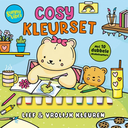 Lantaarn Publishers - Cosy Kleurset met 10 Markers