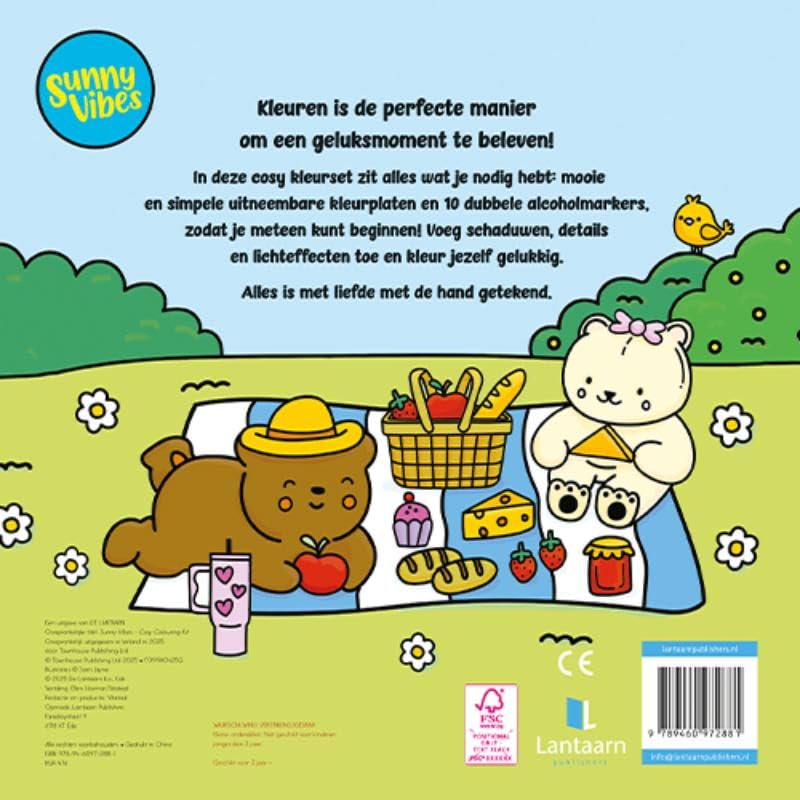 Lantaarn Publishers - Cosy Kleurset met 10 Markers