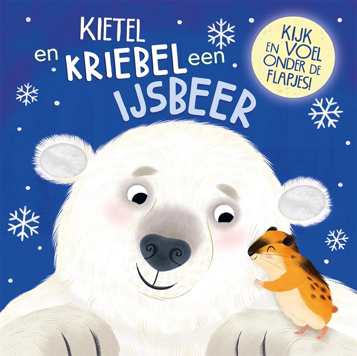 Lantaarn Publishers - Kietel en Kriebel een Ijsbeer Flapjesboek