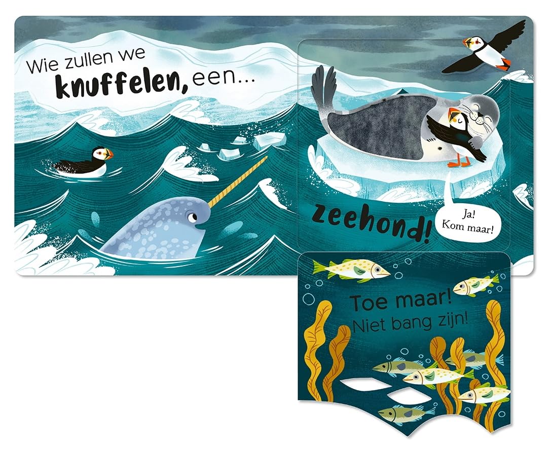 Lantaarn Publishers - Kietel en Kriebel een Ijsbeer Flapjesboek