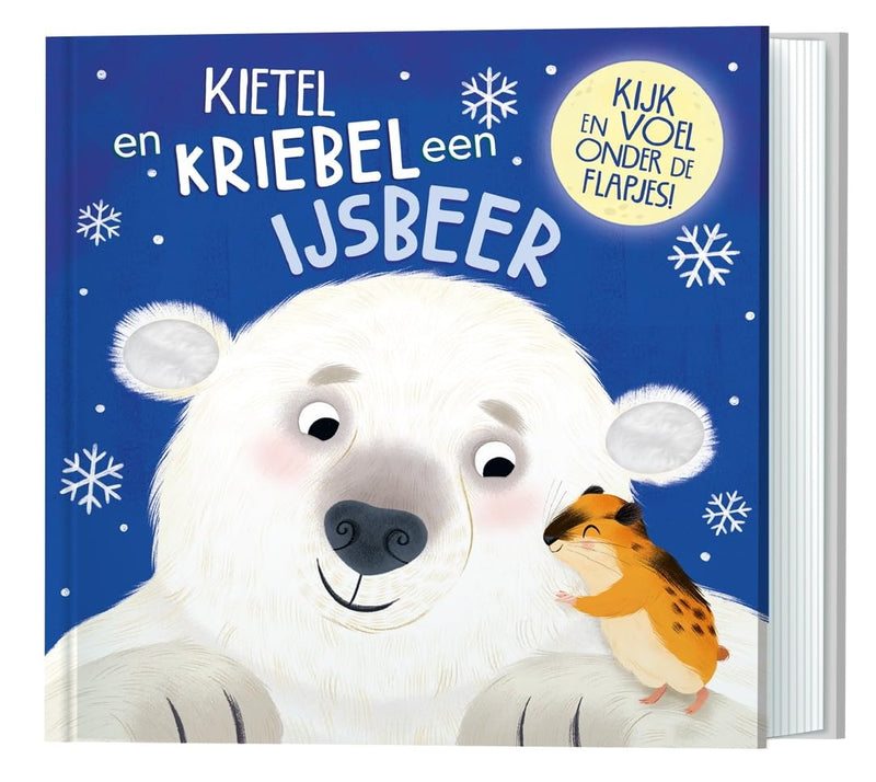 Lantaarn Publishers - Kietel en Kriebel een Ijsbeer Flapjesboek