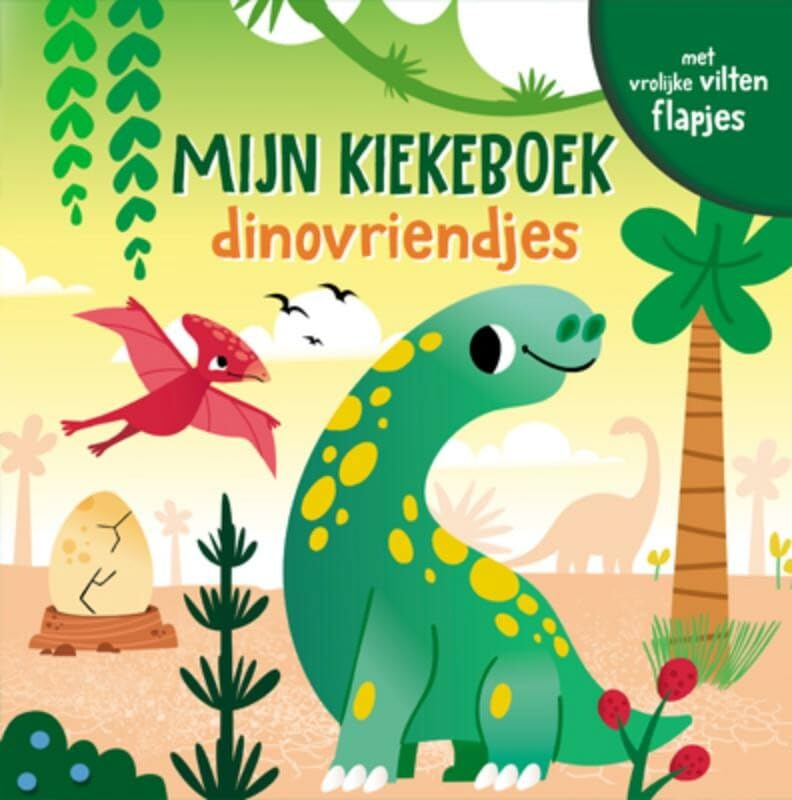 Lantaarn Publishers - Mijn Kiekeboek - Dinovriendjes Kartonboek
