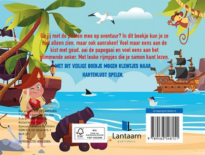Lantaarn Publishers - Kijk en Voel - Piraten Prentenboek