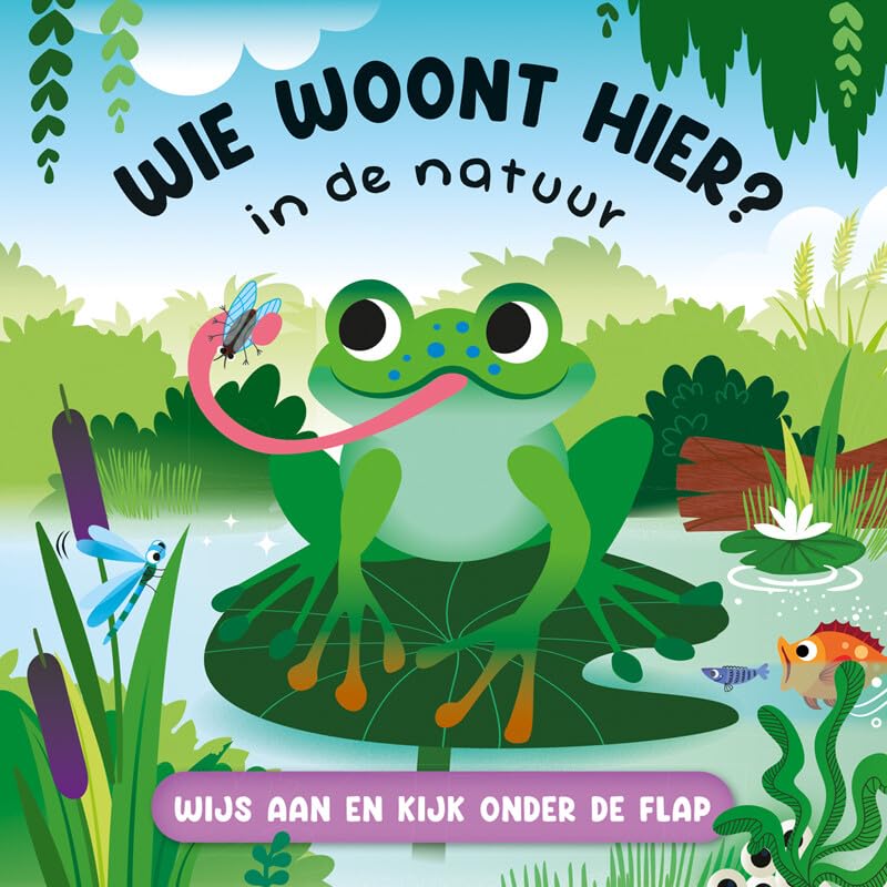 Lantaarn Publishers - Wie Woont Hier? In de Natuur Flapjesboek