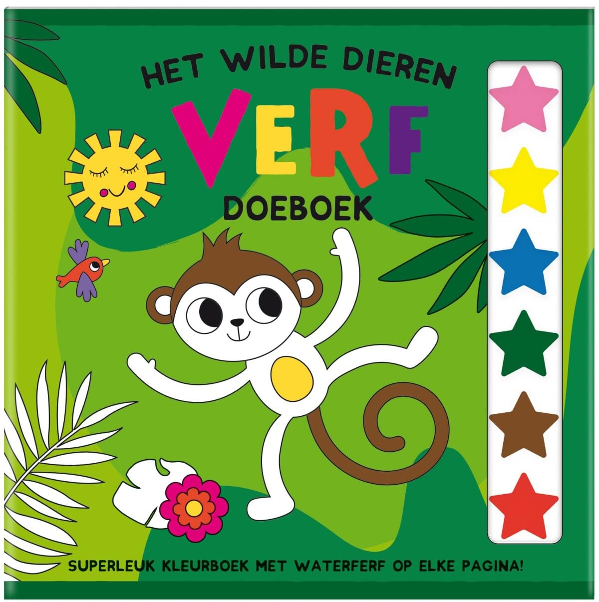 Wilde Dieren Verf Doeboek