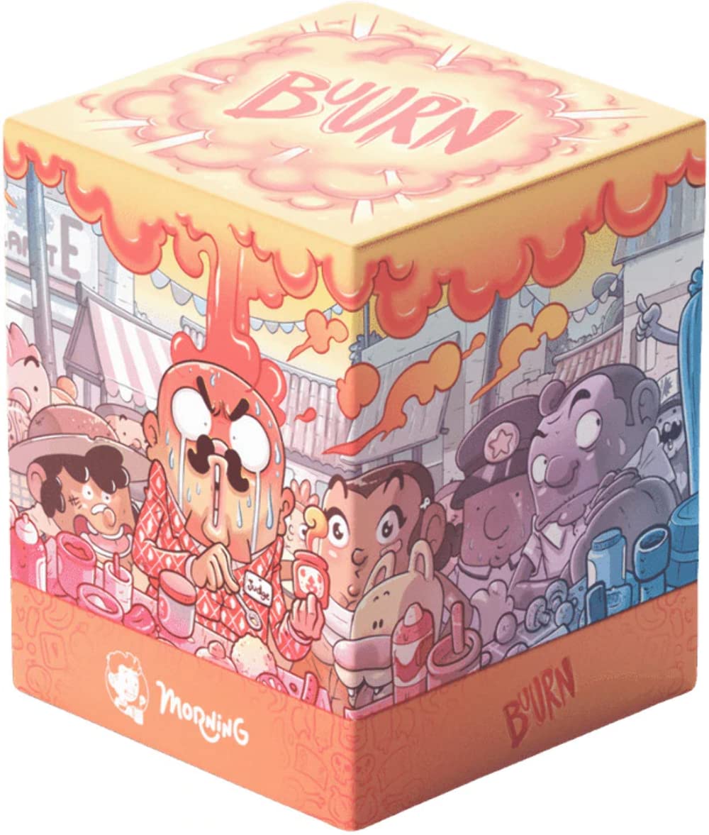Don't Panic Games | Buurn | Board Games | 3-5 Players | 10+ Years Old | 40 Minutes | English Version