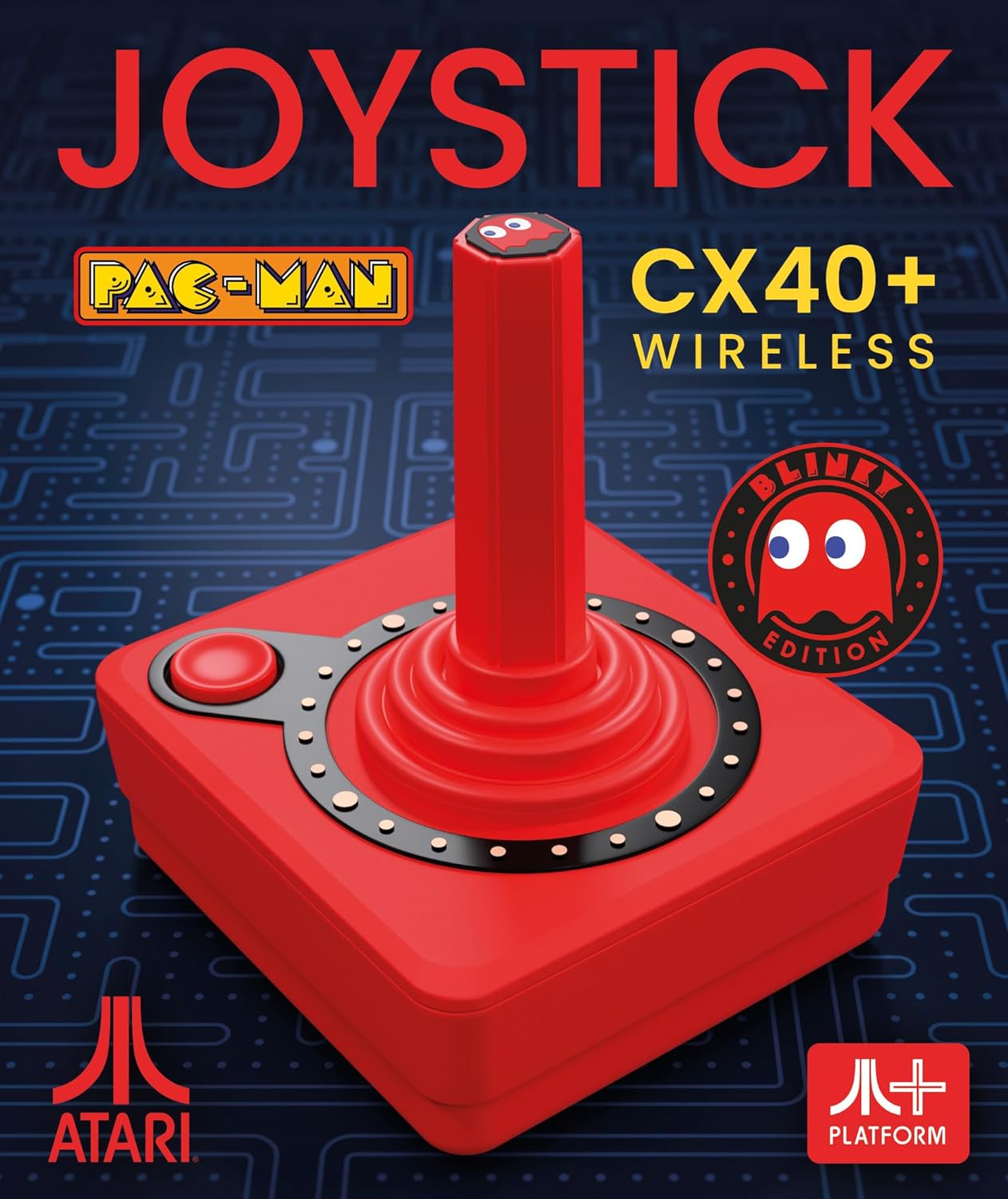 Pac-Man Cx40+ Joystick Red