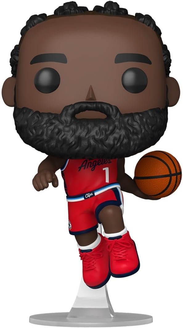 Funko Pop! NBA: Clippers - James Harden - NBA Players - Collectable Vinyl Figure - Gift Idea - Official Merchandise - Toys for Kids & Adults - Sports Fans - Model Figure for Collectors and Display
