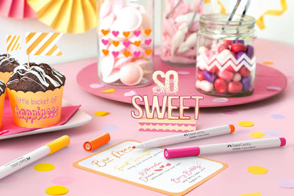 Faber-Castell - Creative Marker Gofa 1.5 - Sweet Moments - 6 Pcs (160602)