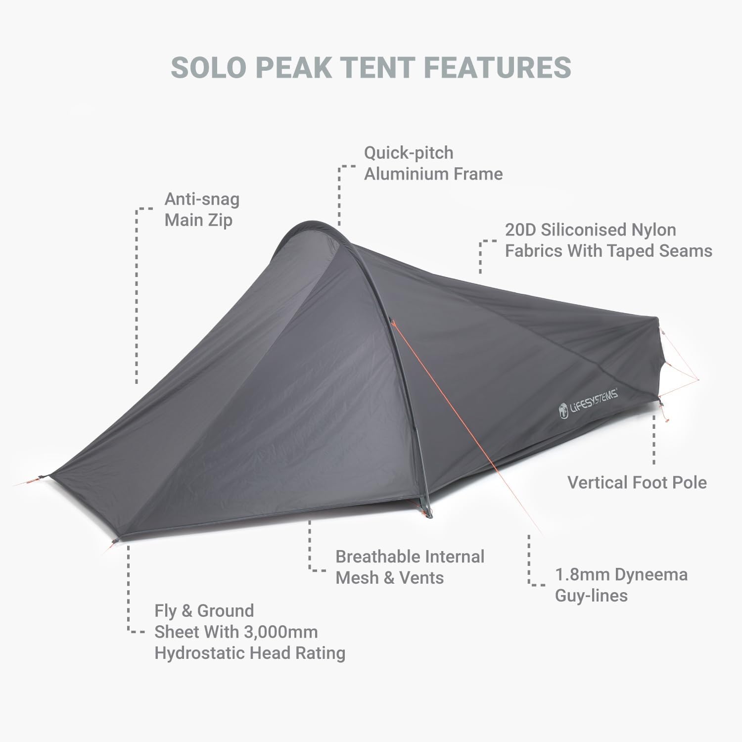 Solo Peak Tent - 1 Person