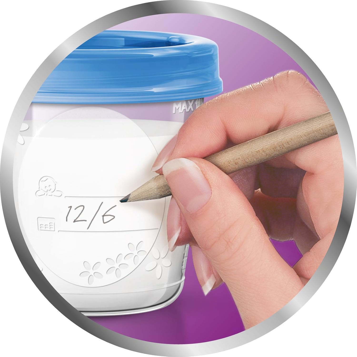 Philips Avent - Breast Milk Storage Containers 10 Pieces