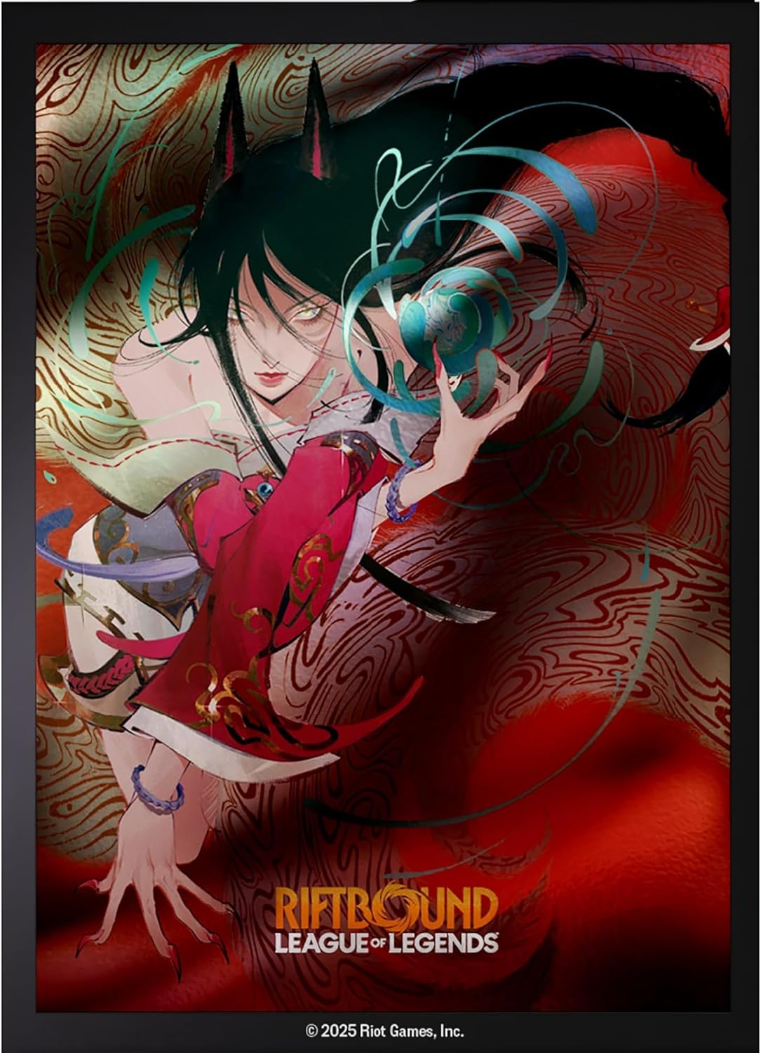 Origins Ahri Art Sleeves (100Ct): Riftbound League Of Legends