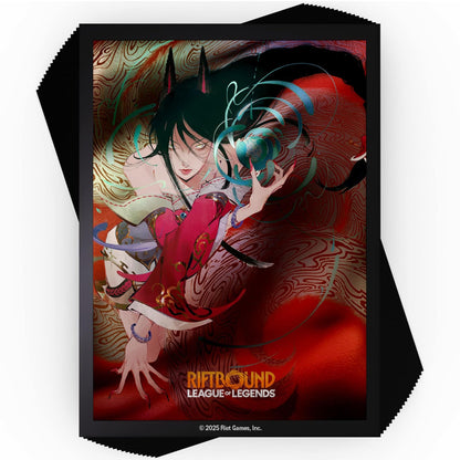 Origins Ahri Art Sleeves (100Ct): Riftbound League Of Legends
