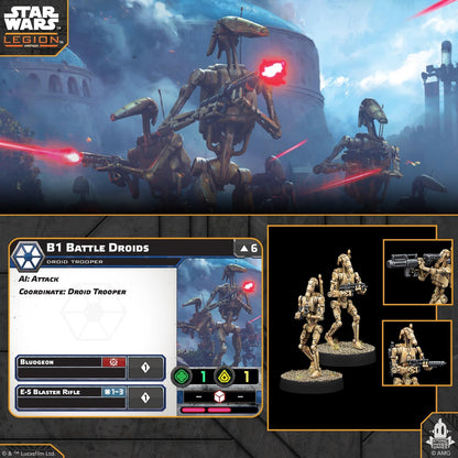 Star Wars: Legion - B1 Battle Droids