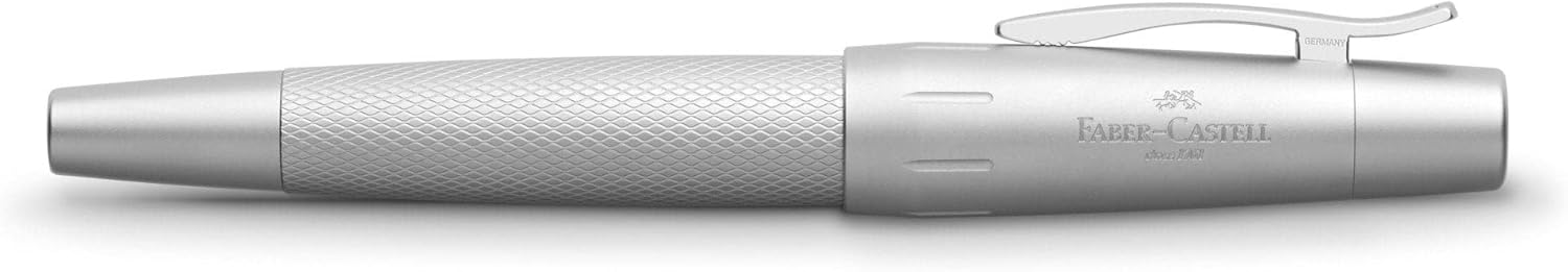 Faber-Castell Fountain Pen E-Motion Pure Silver M